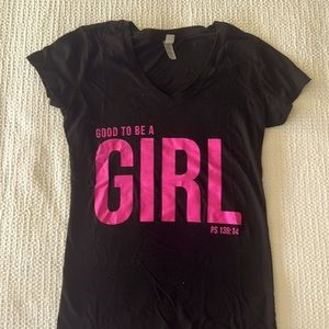 Women’s V-neck Psalm 139:14 (Size M)